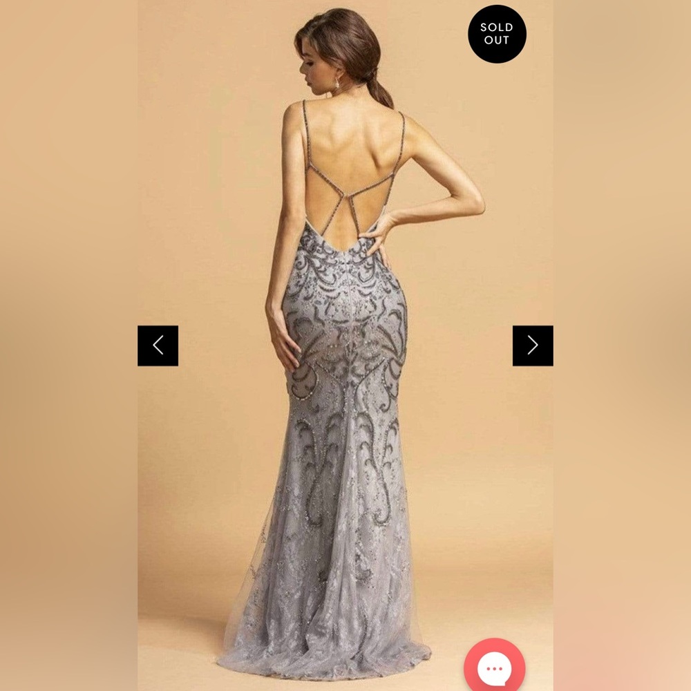 Couture Candy Beaded Evening Dress - Aspeed Design